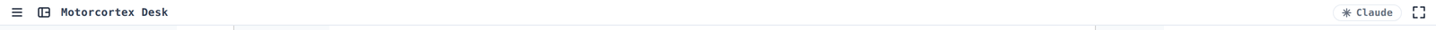 Application top bar