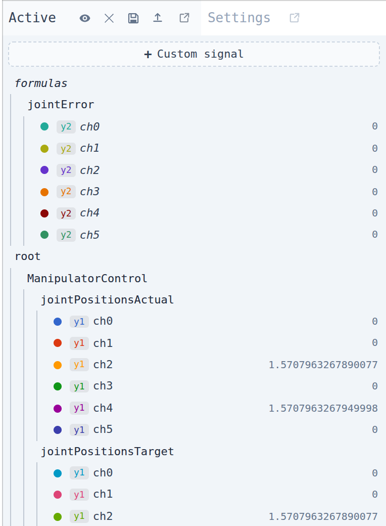 One element-wise formula fanned out into six traces under formulas/